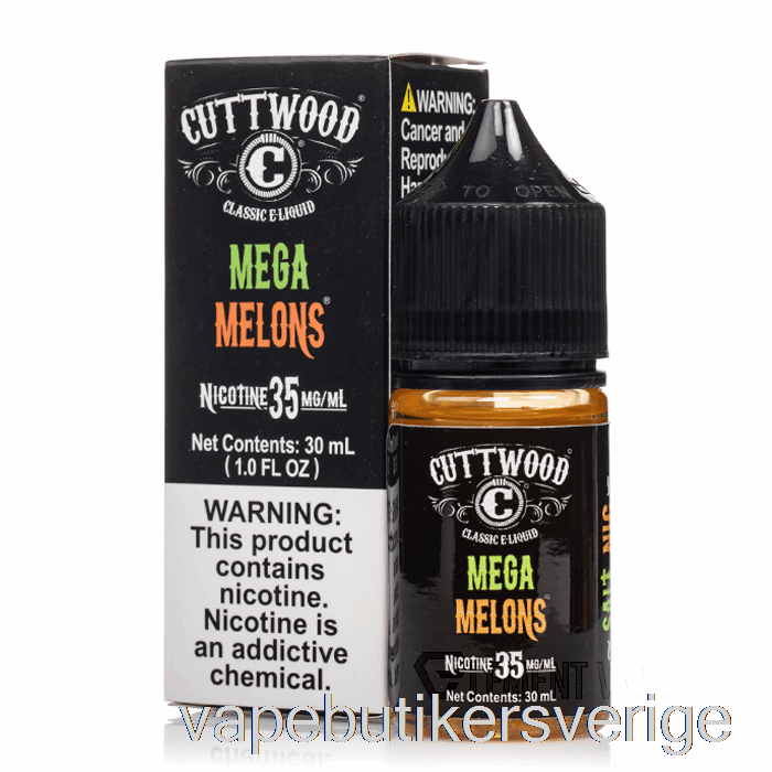 Vape Sverige Mega Meloner - Träsalt - 30ml 35mg